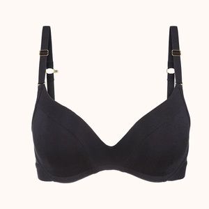 Lively Dark No-Wire Push-Up Finesse Bra 36 DD